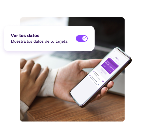 App para usar una tarjeta prepago virtual