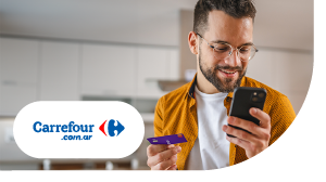 15% de reintegro en Carrefour Online