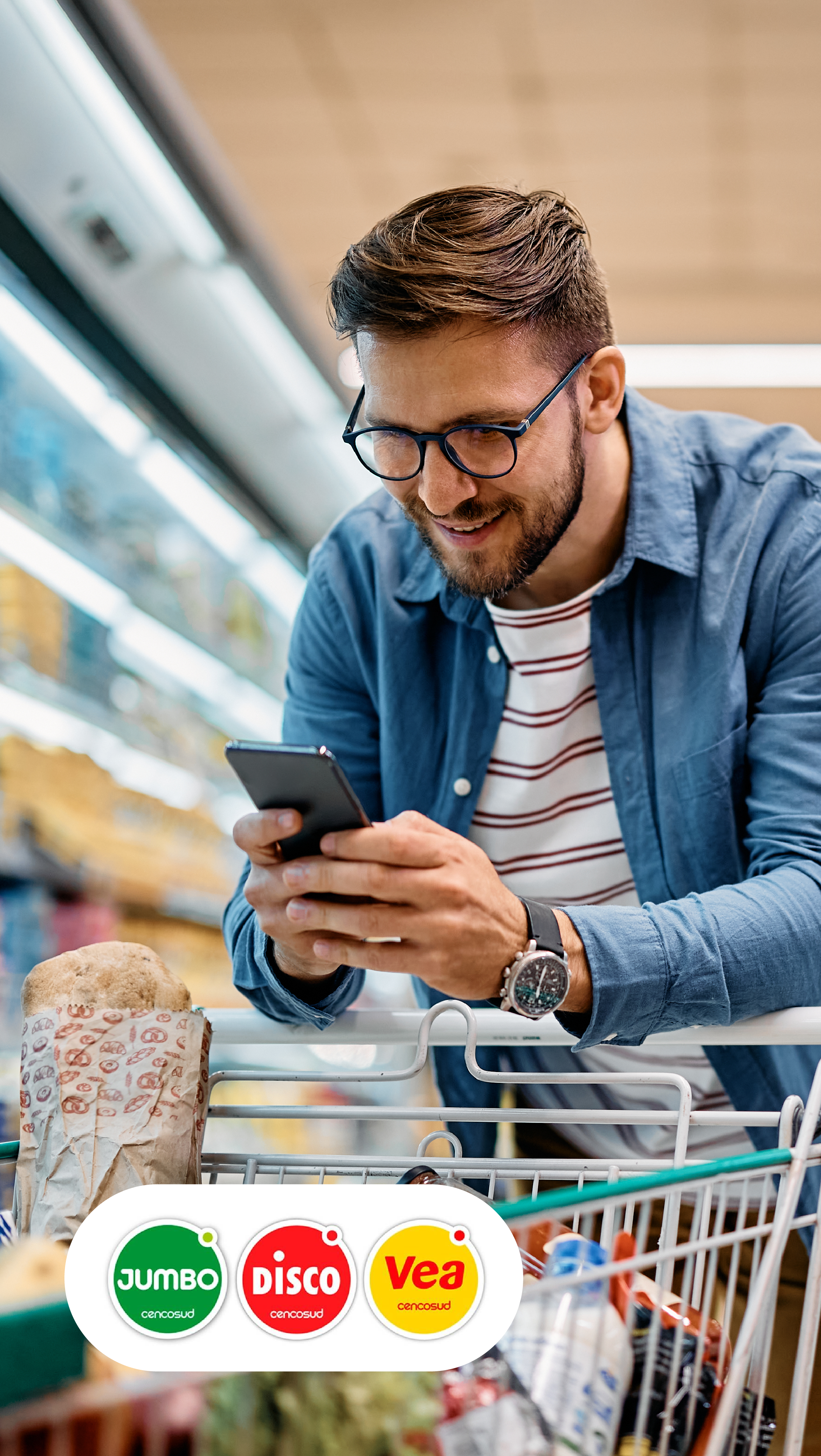 Hasta 25% de reintegro en Jumbo, Disco y Vea