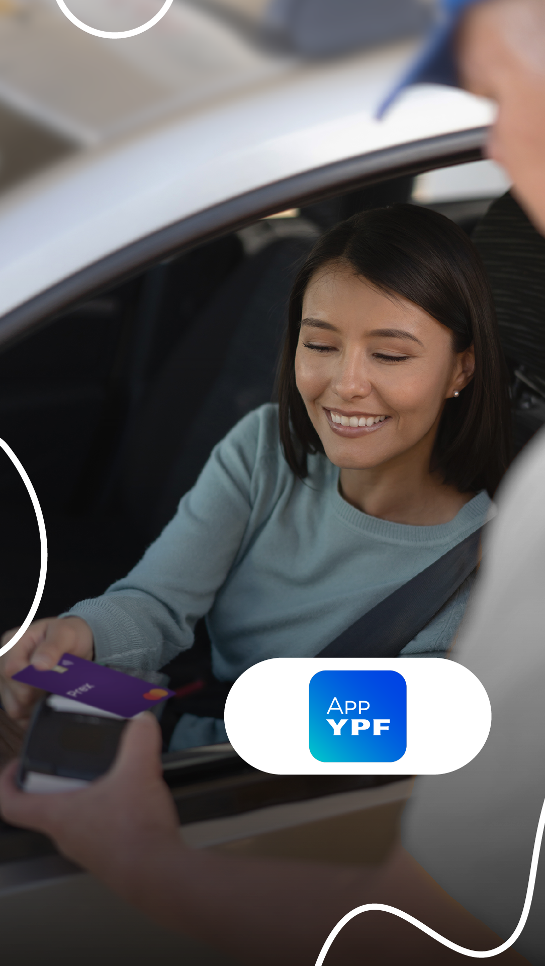 10% de reintegro en cargas de combustible  a través de App YPF